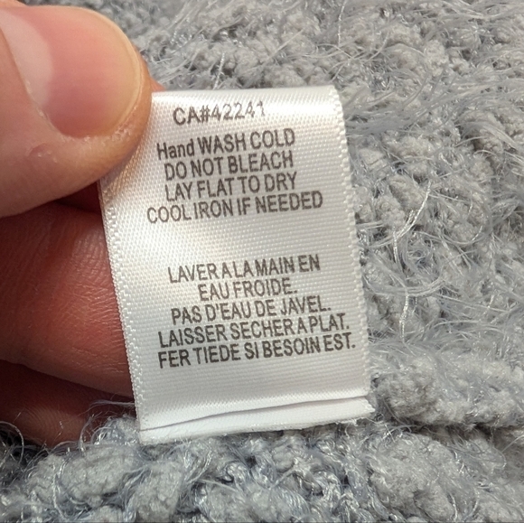 FREE PEOPLE FP Movement (Small) Cozy Heatin Up Bubble Pullover Oversize Gray - Picture 9 of 10